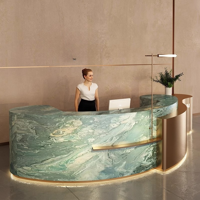 Office Furniture Services - Дизайнерские минималистичные стойки ресепшн для отелей,