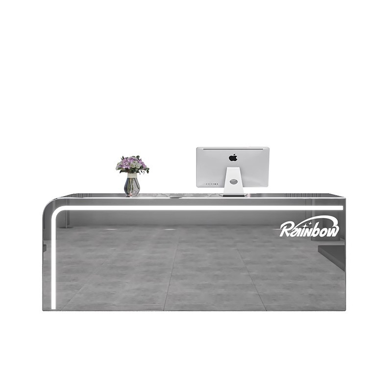 Office Furniture Brands - Простой современный магазин одежды, касса, парикмахерская,