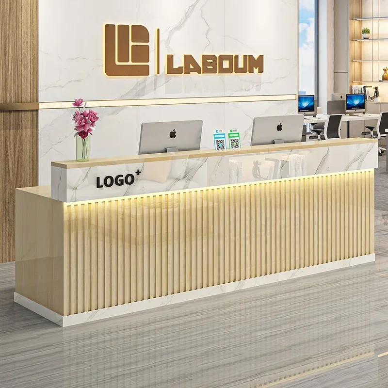 c13-Стойка ресепшн в скандинав – обзор и цена Office Furniture Bali