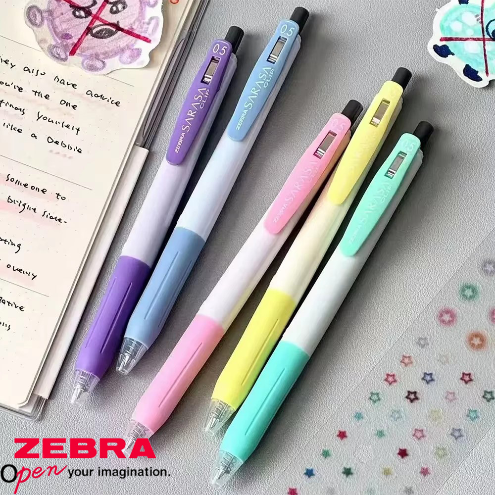Набор из 5 японских гелевых ру – обзор и цена Zebra Pen Sarasa